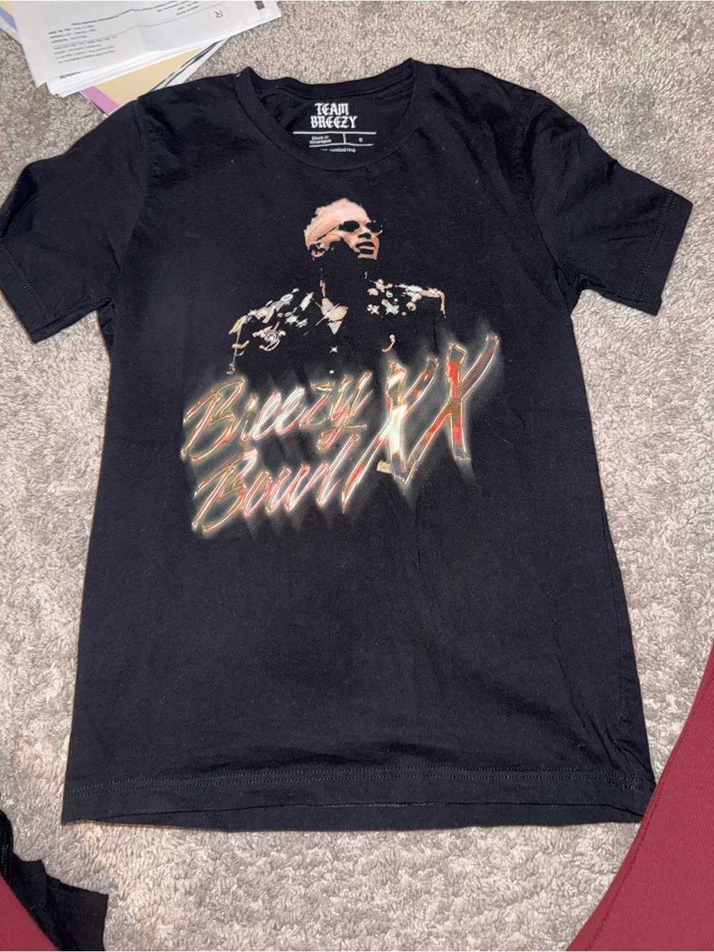 Chris Brown Concert tee
